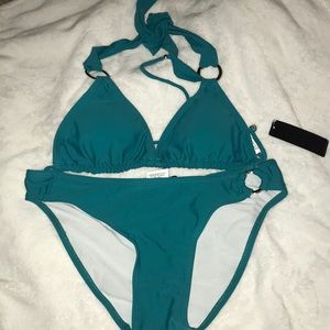 NWT blue bikini set